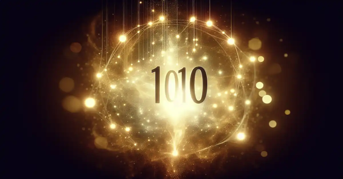 1010 angel number meaning money