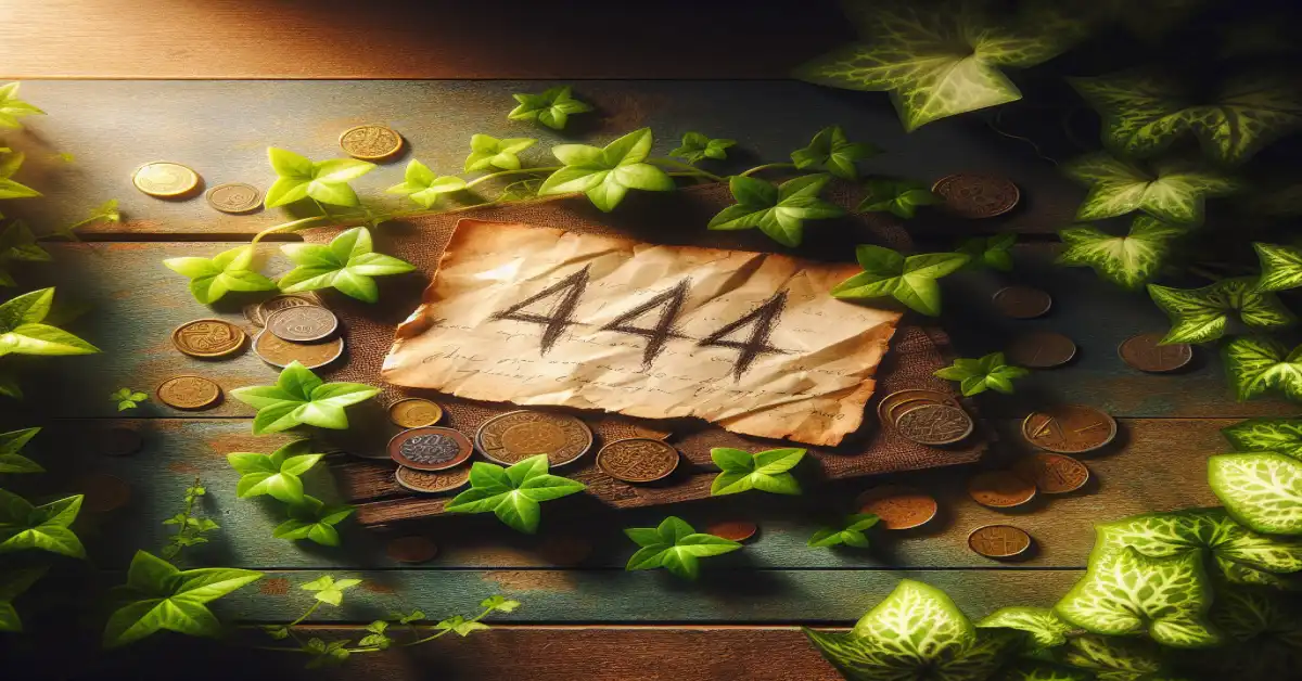 444 angel number meaning money examples