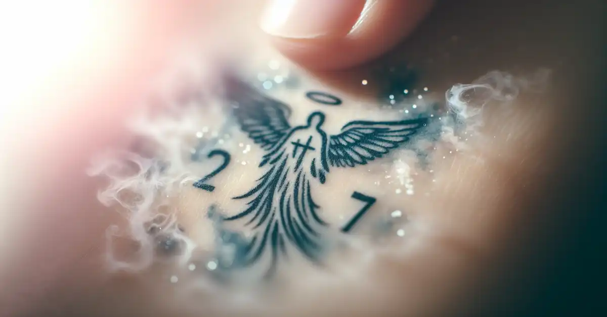 angel number tattoo meaning