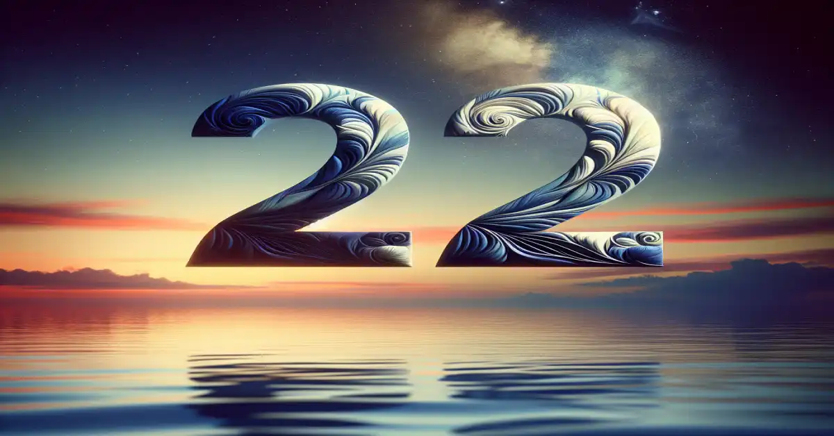 22 angel number meaning love