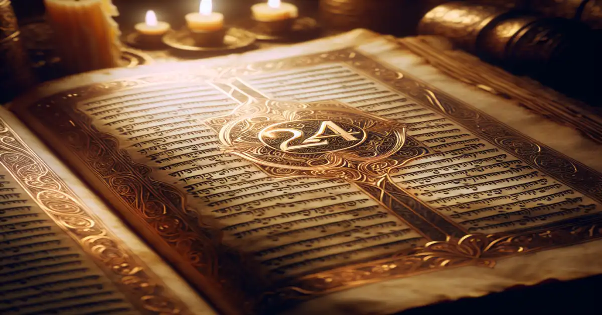 number 24 meaning in the bible