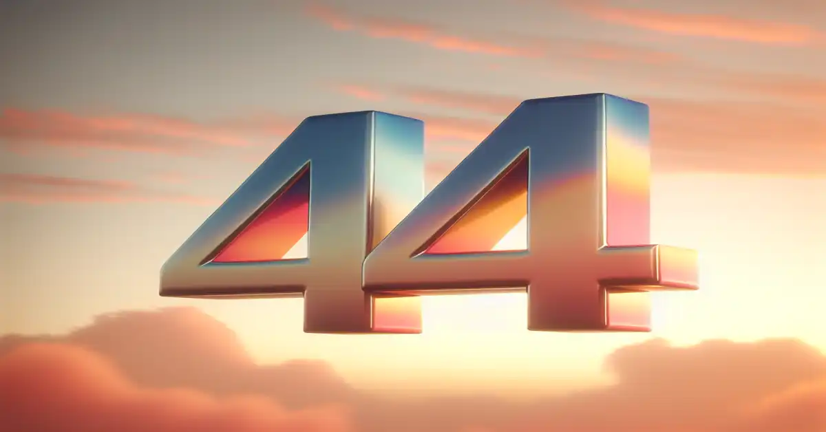 angel number 44 meaning