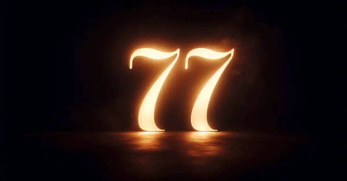 number 77 meaning