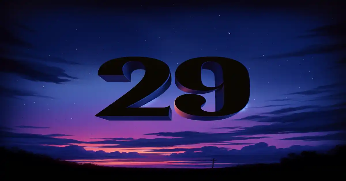 number 29 meaning