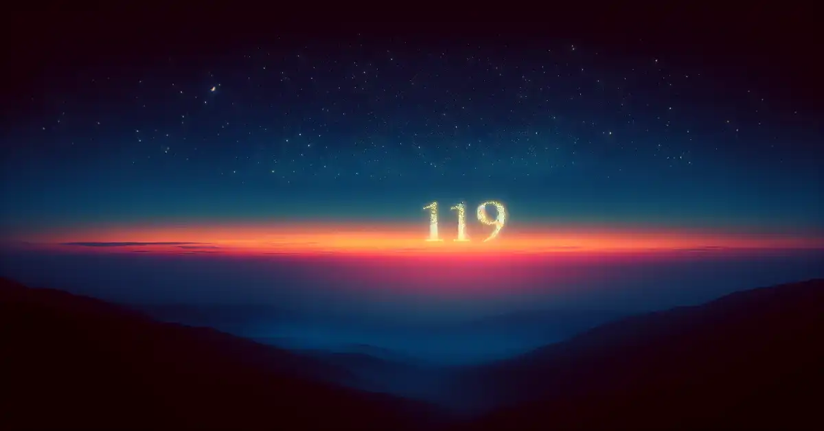 119 angel number meaning