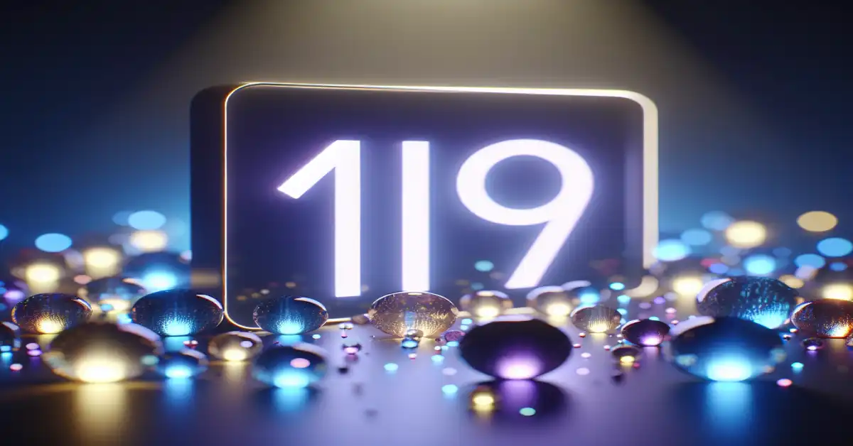 119 angel number meaning related