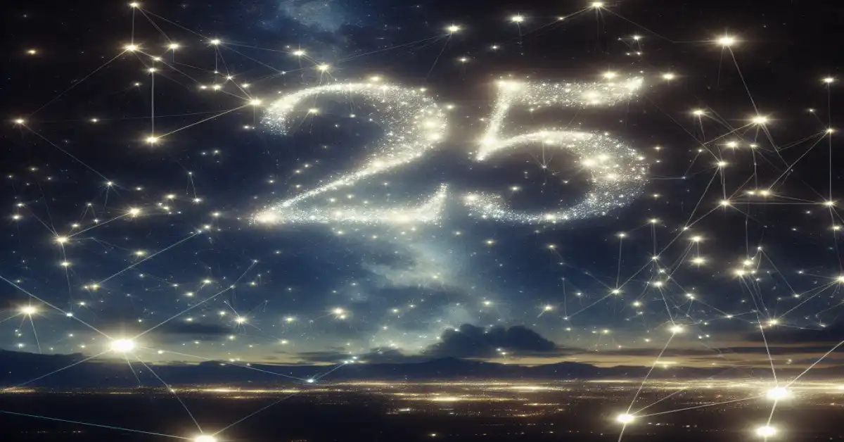 number 25 meaning related