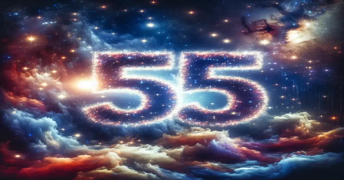 angel number 55 meaning related