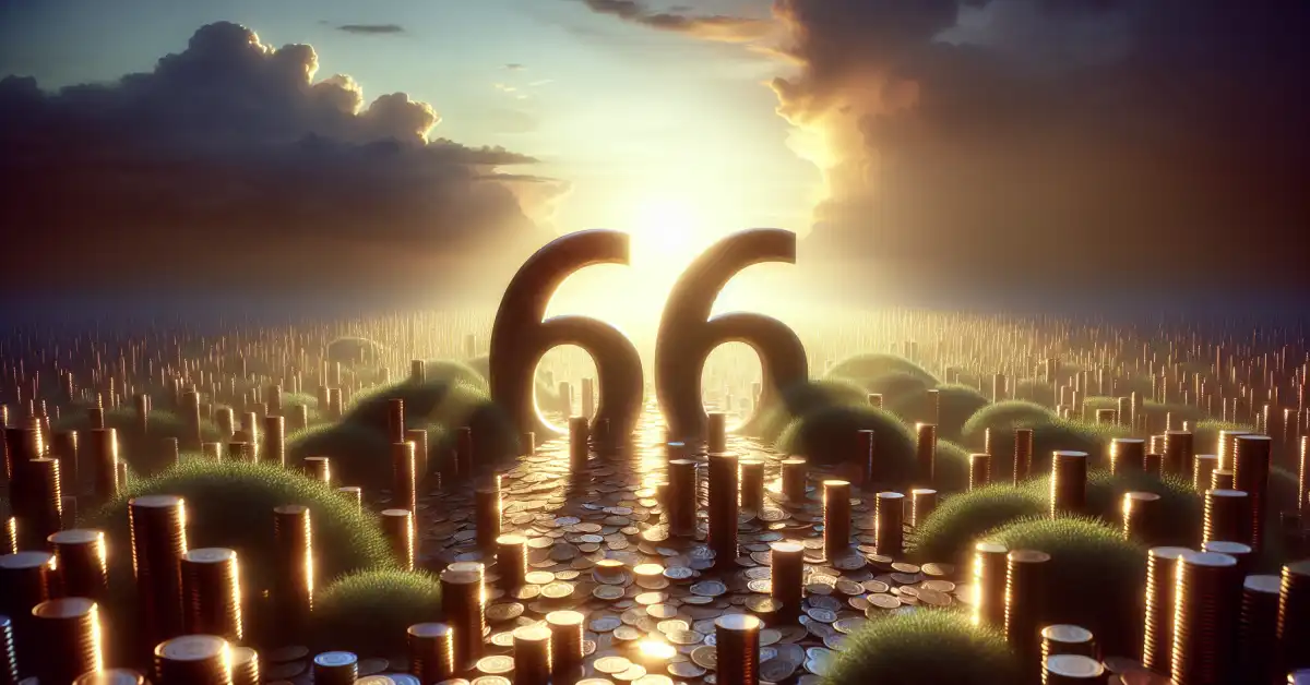 6666 angel number meaning money