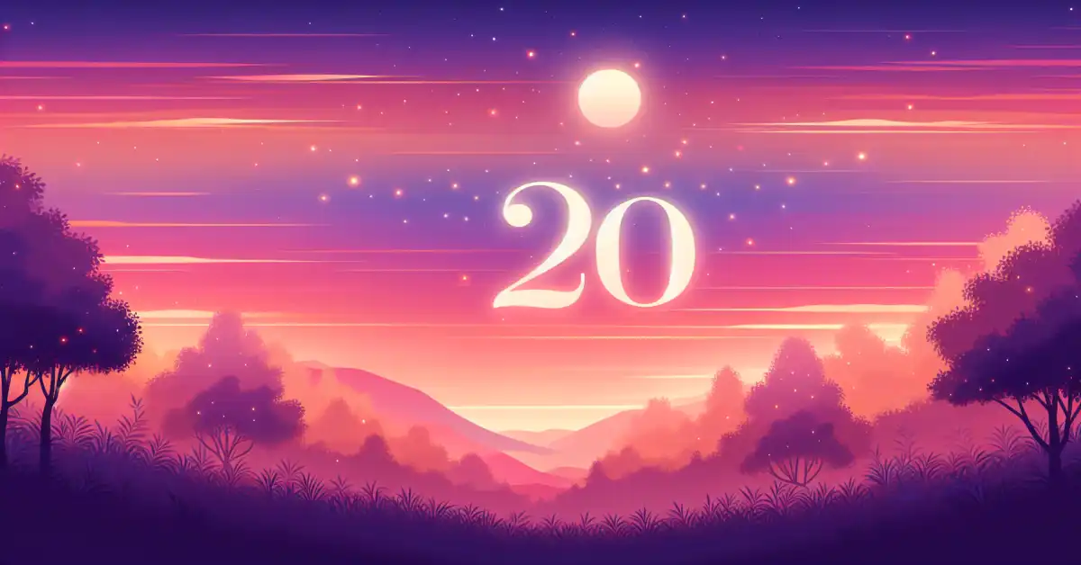 20 angel number meaning