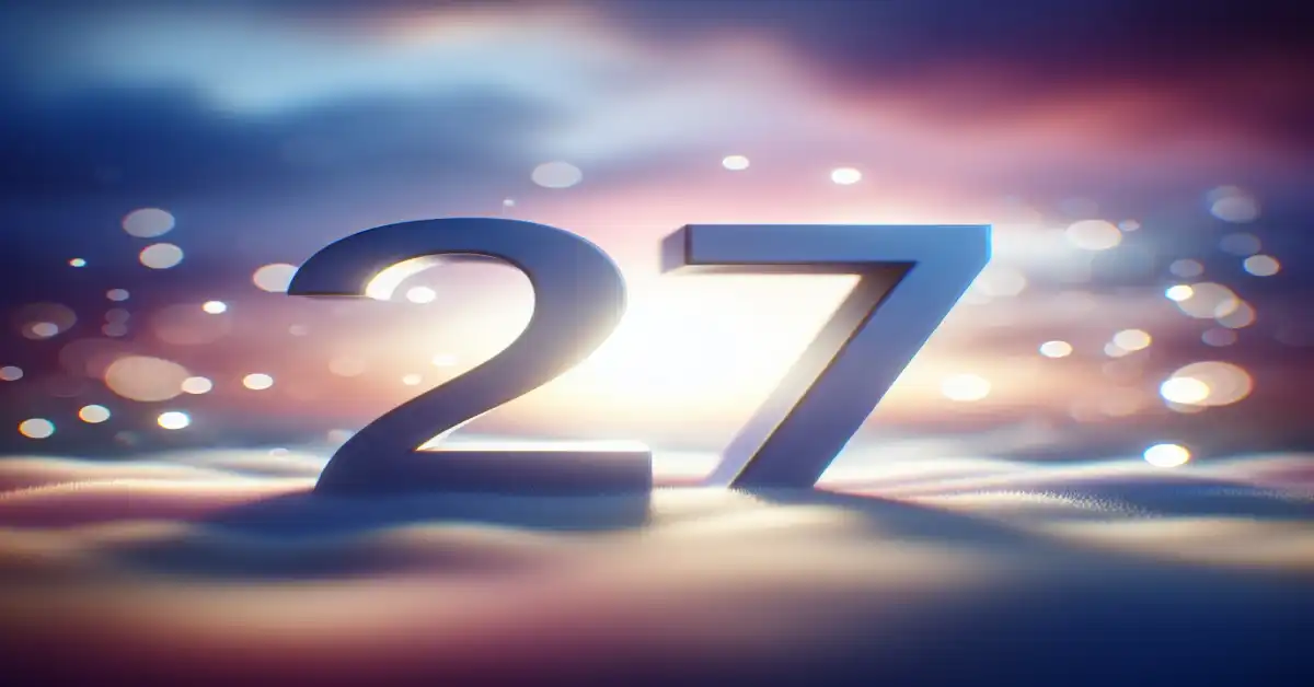angel number 27 meaning