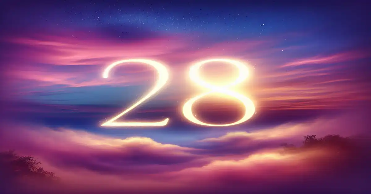 number 28 meaning in love