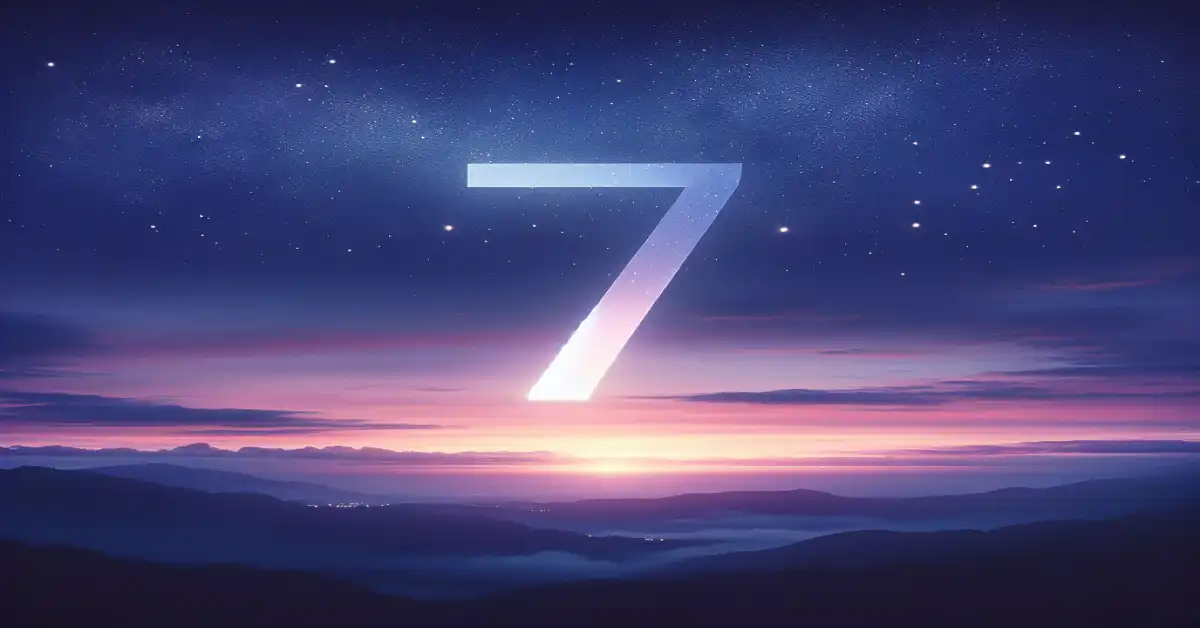 number 7 spiritual meaning