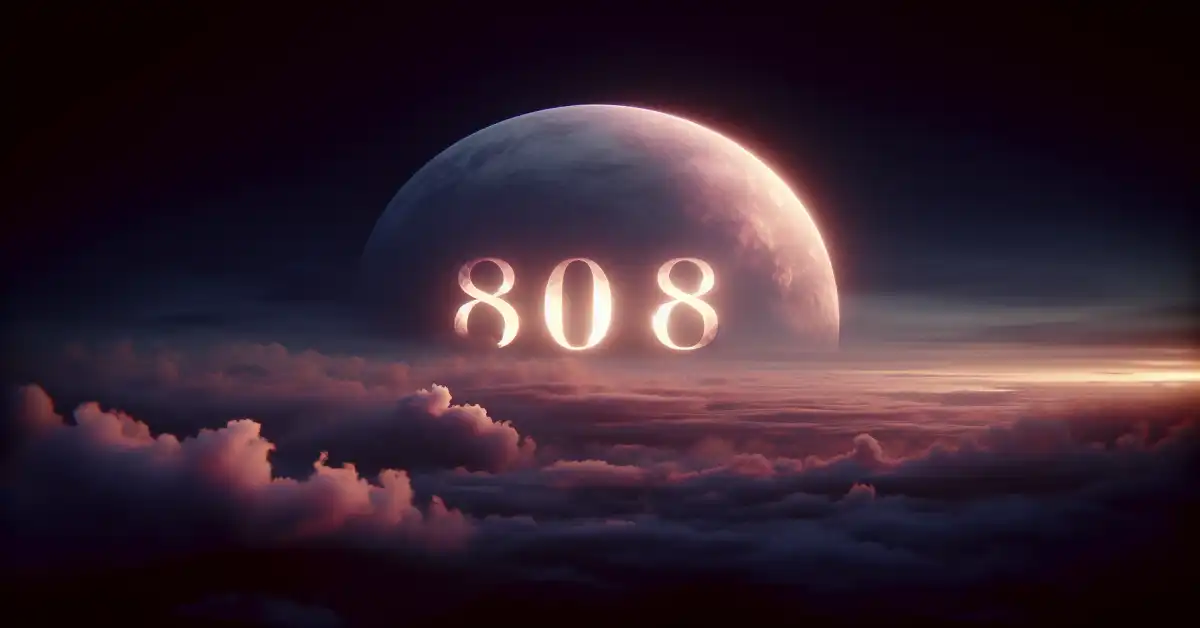 808 number meaning