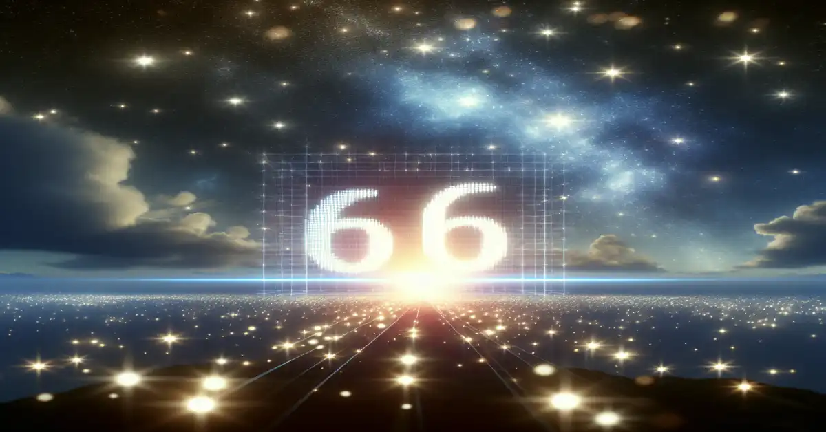 number 66 meaning related