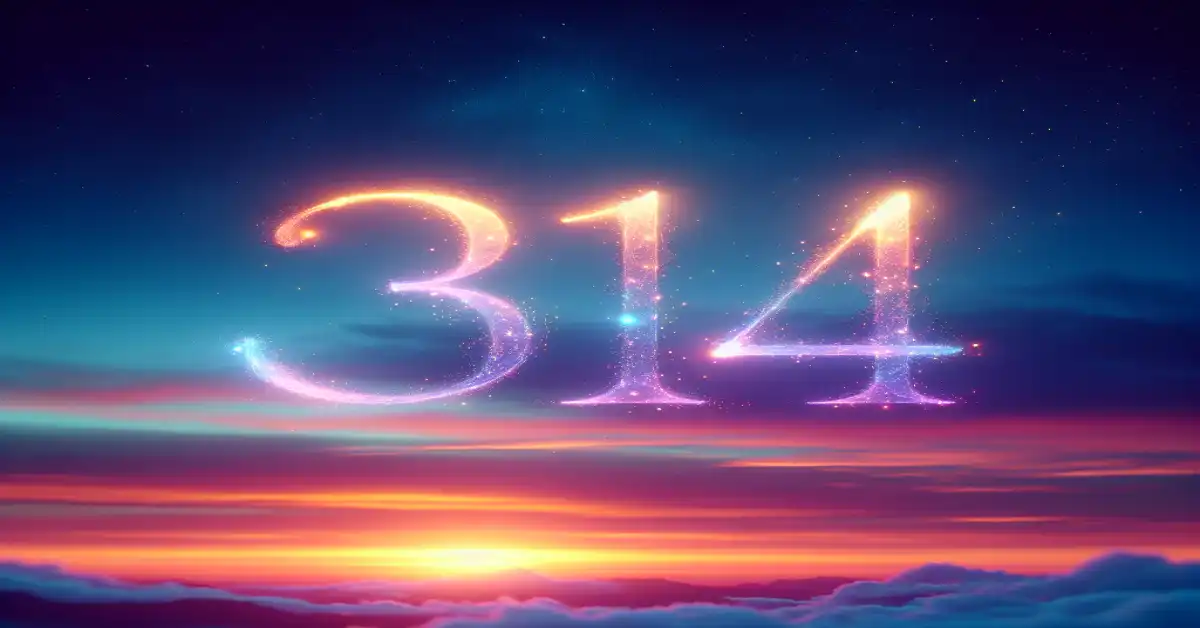 314 angel number meaning related