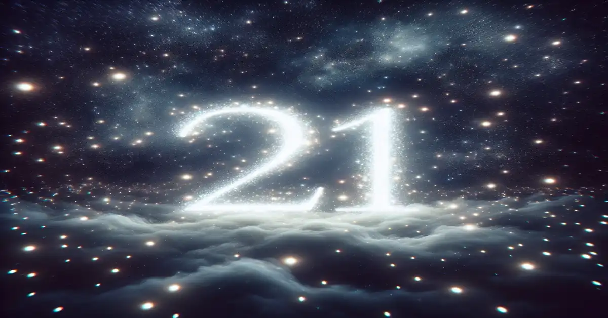 number 21 meaning in love related