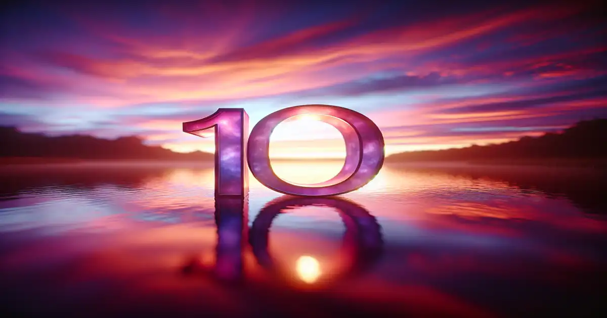 number 10 meaning in love related