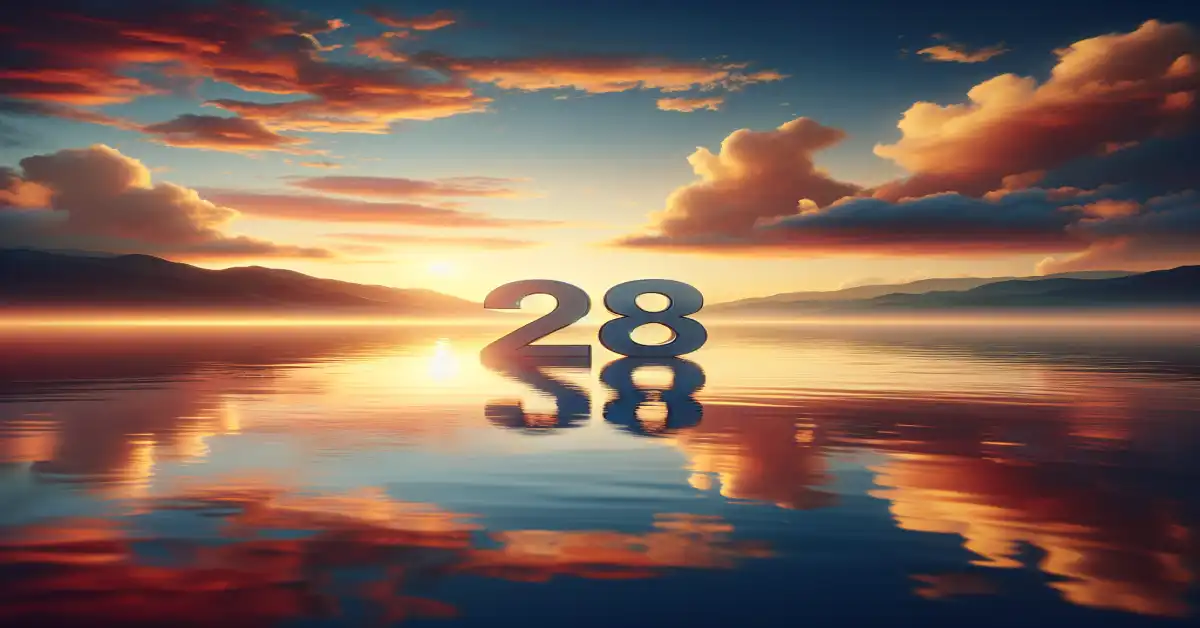 number 28 meaning in the bible related