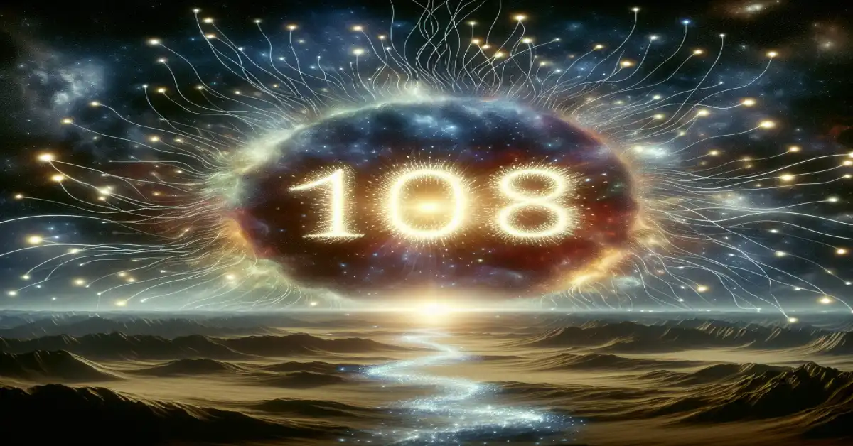 108 number meaning related