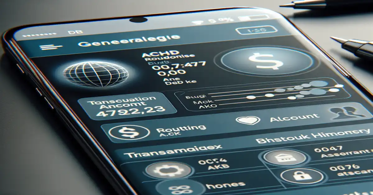 ach number meaning bank related