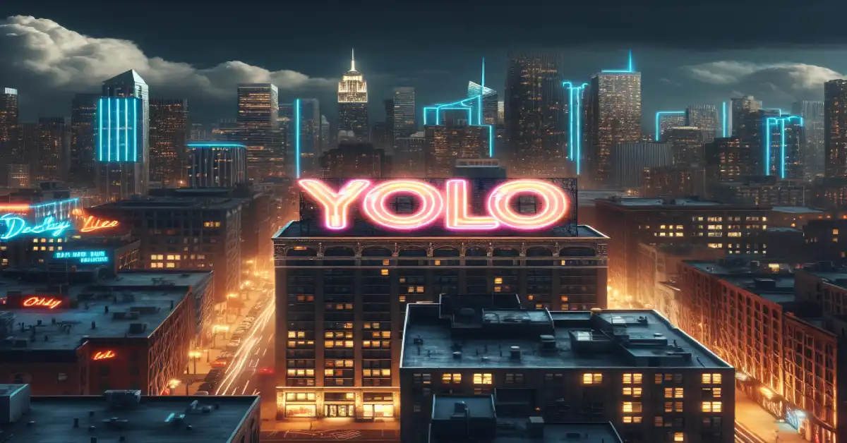 what does yolo mean in text