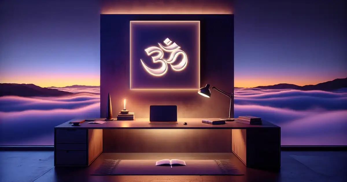 what does om mean in text