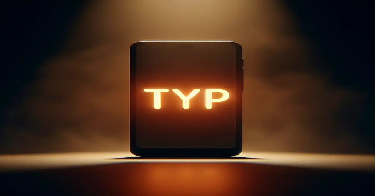 what does typ mean in text