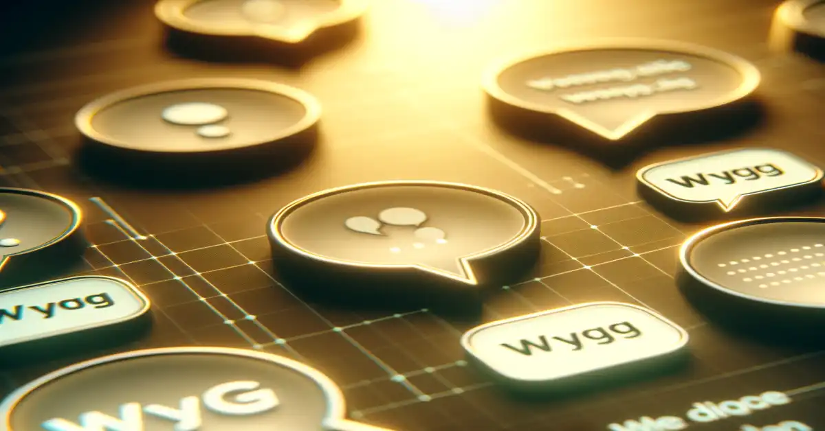 what does wygg mean in text related