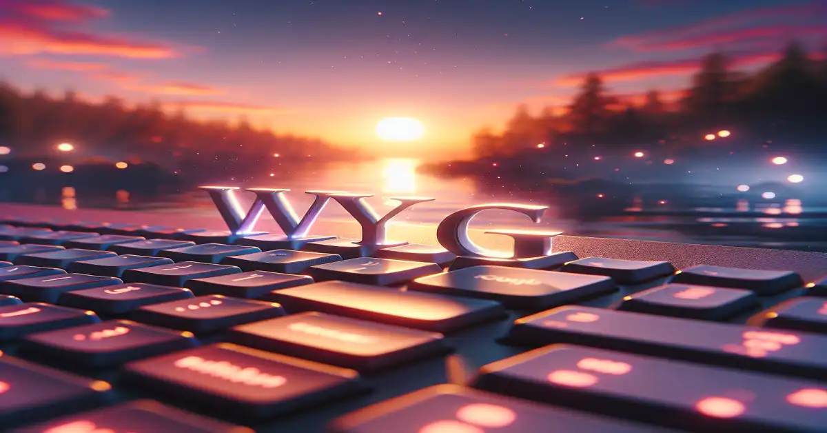 what does wygg mean in text